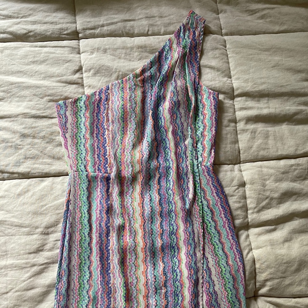 BCBG One Shoulder Dress